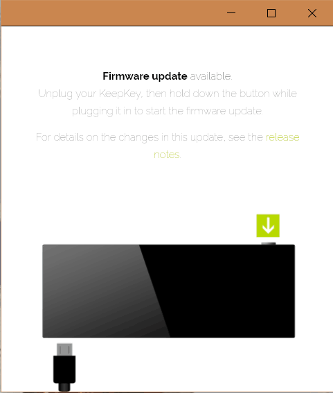 KeepKey Firmware Update